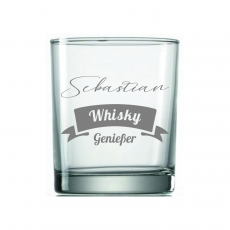 Whiskyglas Genießer/-in Flagge
